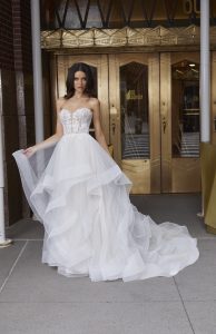 Brudekjolen Jubilee 4117 i Ball Gown snit fra Mori Lee - Image 4