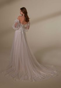 Brudekjolen Maisie 4135 i A-Line snit fra Mori Lee - Image 2