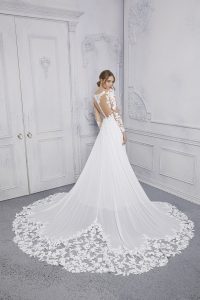Brudekjolen Coraline 5921 i A-Line snit fra Mori Lee - Image 2