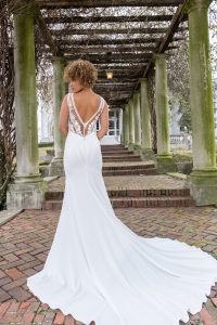 Brudekjolen Foster i Havfrue snit fra Randy Fenoli - Image 4