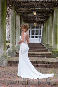 Brudekjolen Foster i Havfrue snit fra Randy Fenoli - Image 5
