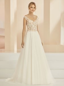 Brudekjolen Heather i Ball Gown snit fra Bianco Evento - Billede 2