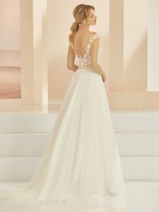 Brudekjolen Heather i Ball Gown snit fra Bianco Evento - Billede 3