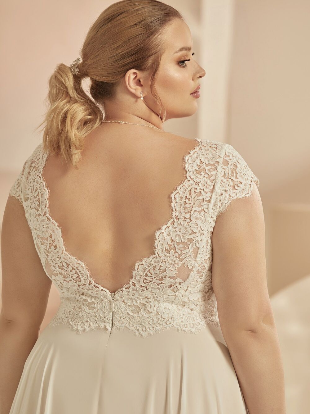 Sabia i A-Line snit fra Bianco Evento - Billede 5