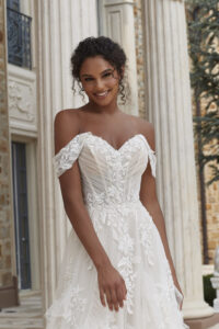 Brudekjolen Phaedra 2611 i Ball Gown snit fra Mori Lee - Billede 3