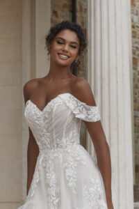 Brudekjolen Phaedra 2611 i Ball Gown snit fra Mori Lee - Billede 6