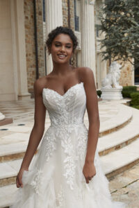 Brudekjolen Phaedra 2611 i Ball Gown snit fra Mori Lee - Billede 5