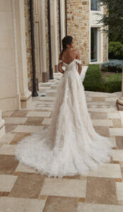 Brudekjolen Phaedra 2611 i Ball Gown snit fra Mori Lee - Billede 2
