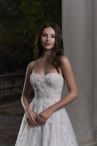 Brudekjolen Pacifica 4170 i Ball Gown snit fra Mori Lee - Billede 3