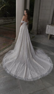 Brudekjolen Pacifica 4170 i Ball Gown snit fra Mori Lee - Billede 2