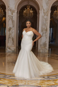 Brudekjolen Julietta 3438 i Havfrue snit fra Mori Lee - Billede 4