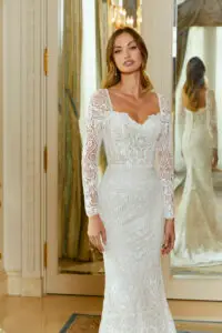 Brudekjolen 2655 i Havfrue snit fra Mori Lee - Image 5