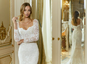 Brudekjolen 2655 i Havfrue snit fra Mori Lee - Image 4