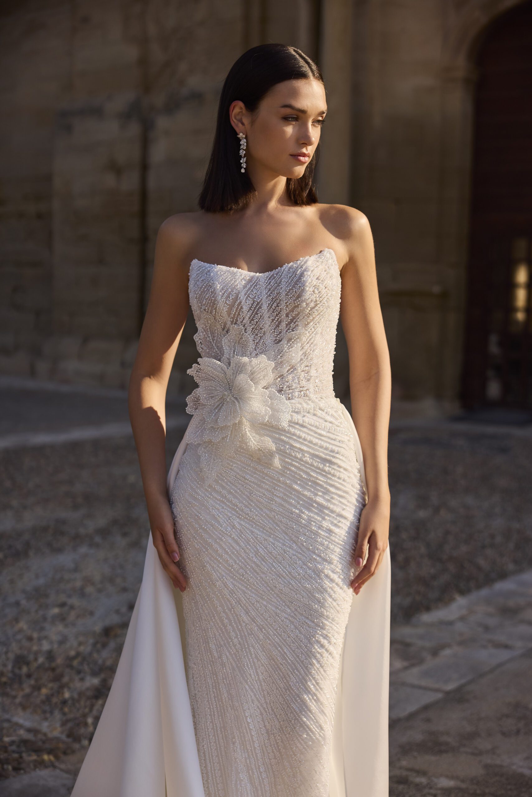 Henna 63006 i Havfrue snit med aftageligt skørt fra Veni Infantino - Billede 7