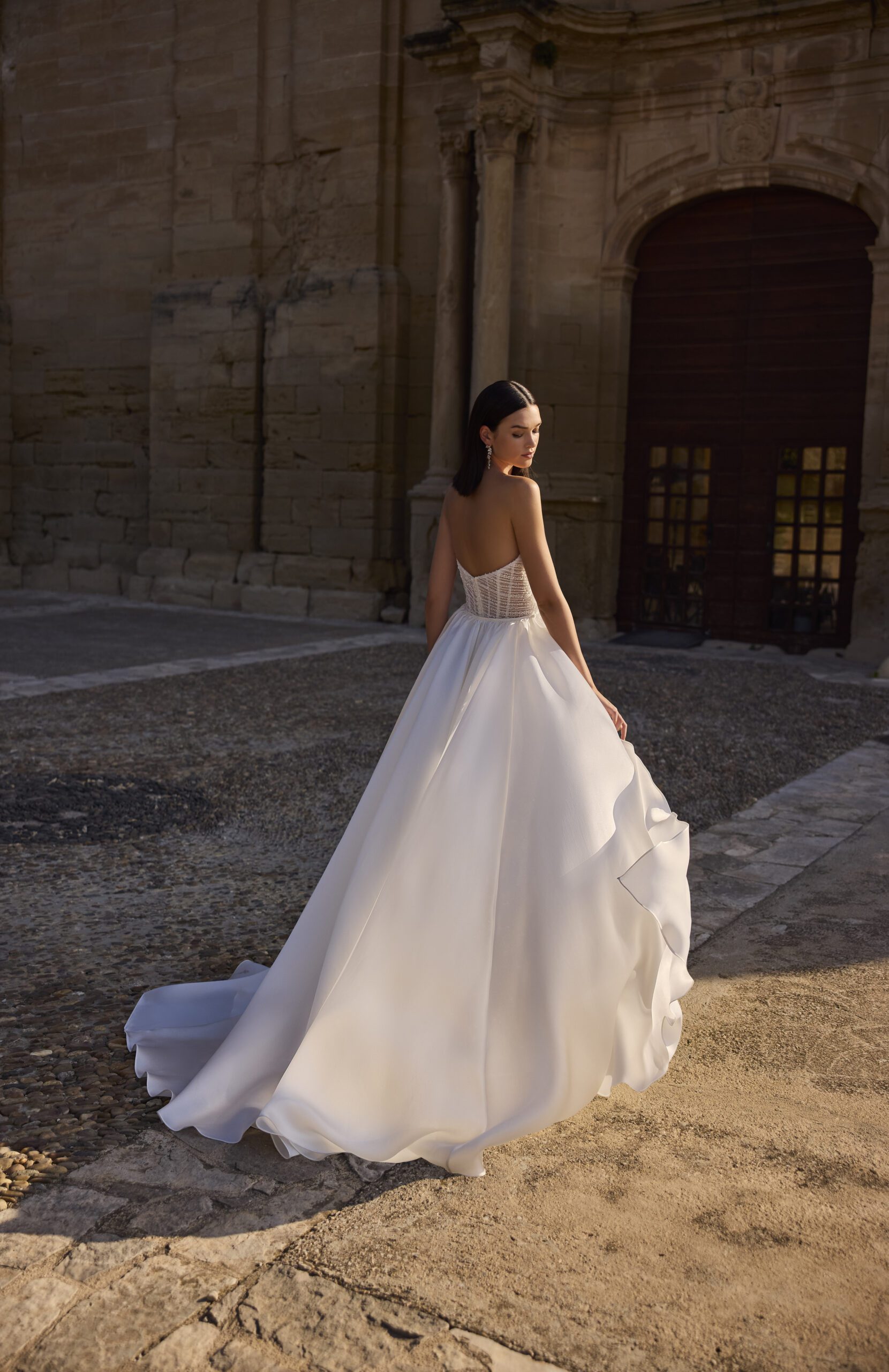 Henna 63006 i Havfrue snit med aftageligt skørt fra Veni Infantino - Billede 5