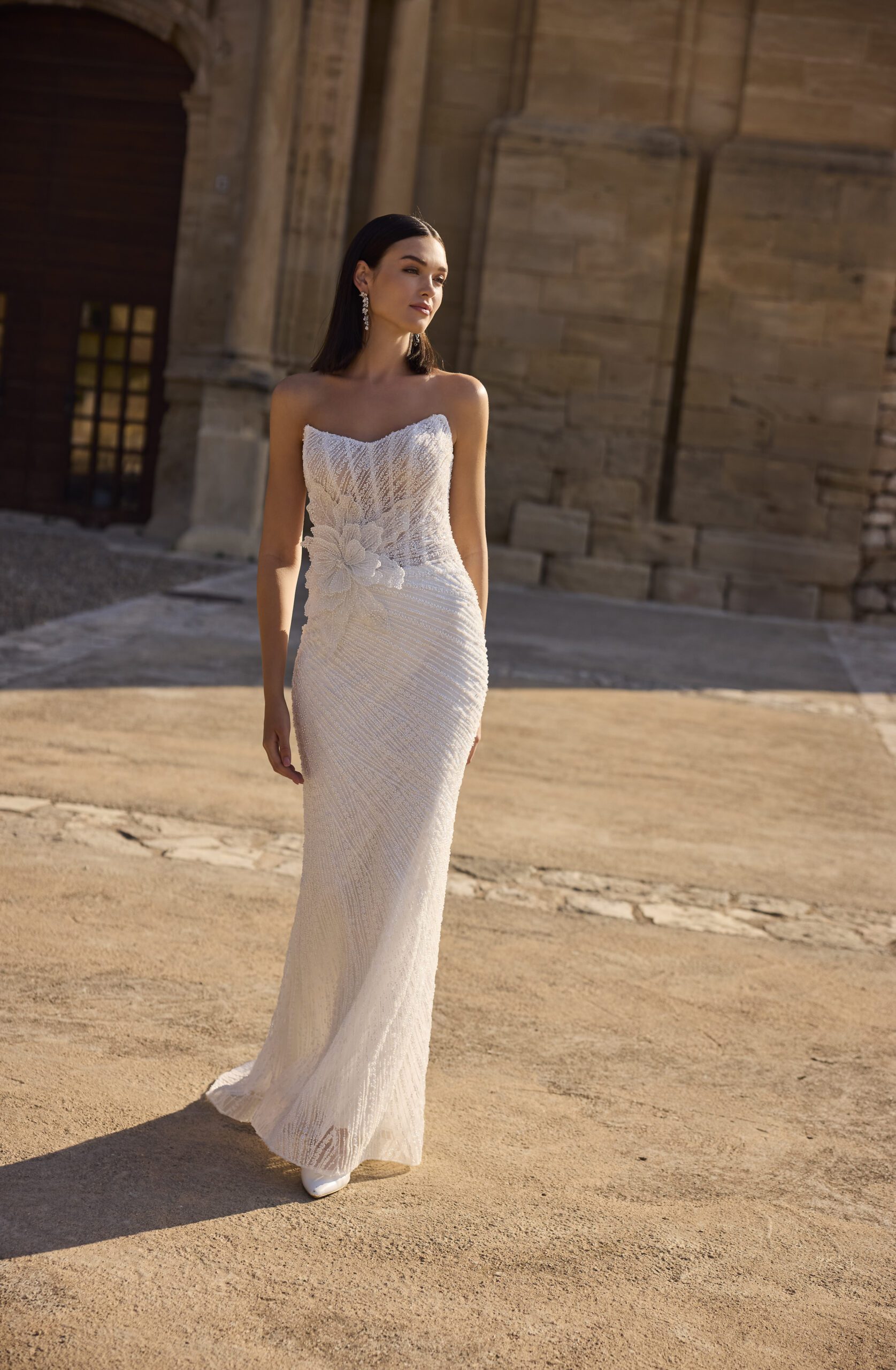 Henna 63006 i Havfrue snit med aftageligt skørt fra Veni Infantino - Billede 4