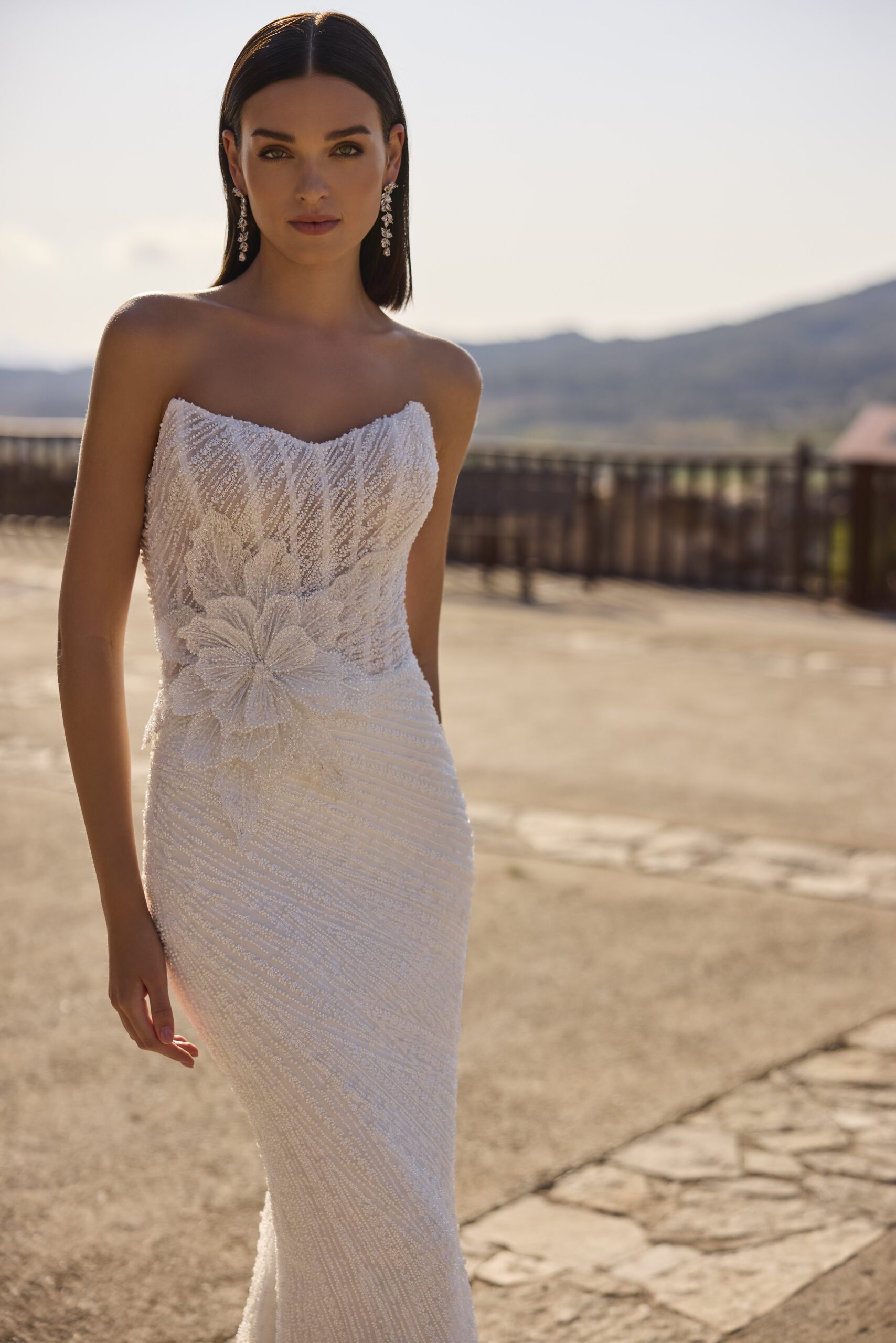 Henna 63006 i Havfrue snit med aftageligt skørt fra Veni Infantino - Billede 3