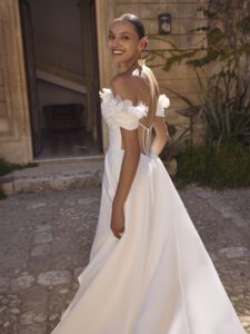 Brudekjolen Geri i Ball Gown snit fra Modeca - Billede 5