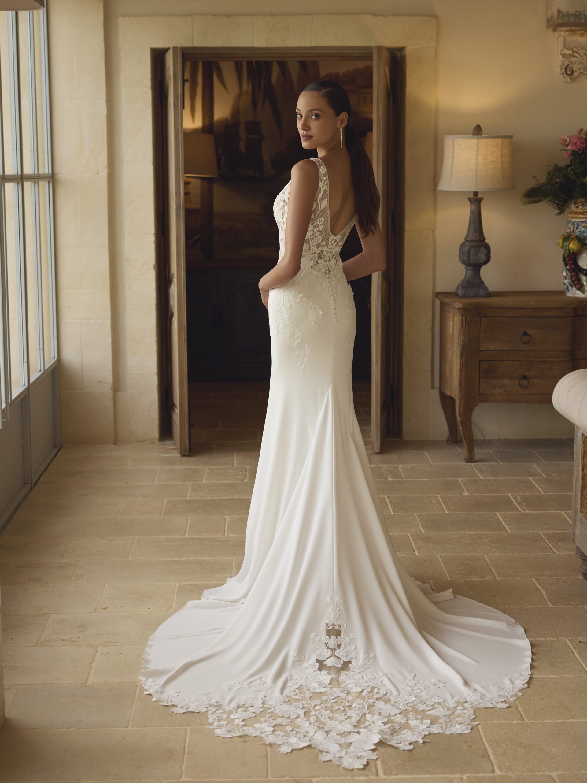 Glow i Fit & Flare snit fra Modeca - Billede 2