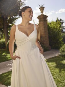 Brudekjolen Janneke i Ball Gown snit fra Modeca - Billede 3