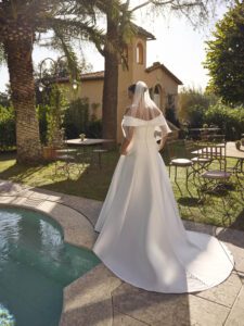 Brudekjolen Jolie i Ball Gown snit fra Modeca - Billede 2