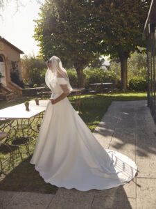 Brudekjolen Jolie i Ball Gown snit fra Modeca - Billede 5