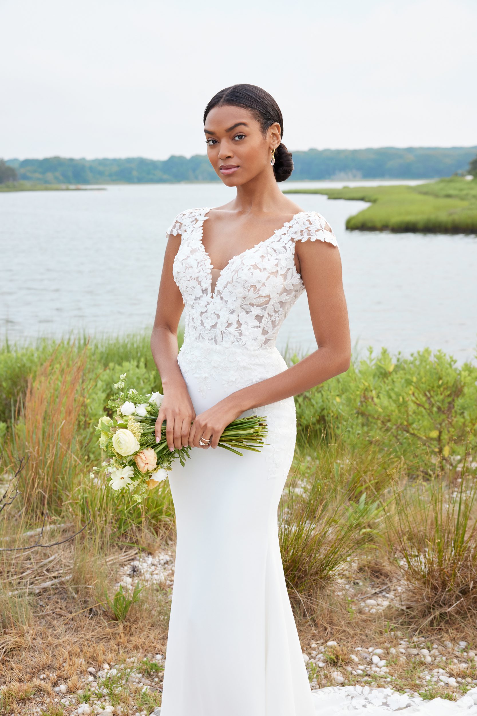 2722 i Fit & Flare snit fra Mori Lee - Billede 3