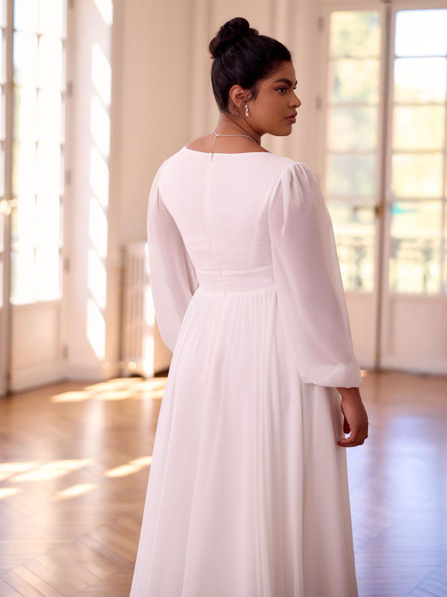 Juliana i A-Line snit fra Bianco Evento - Billede 2