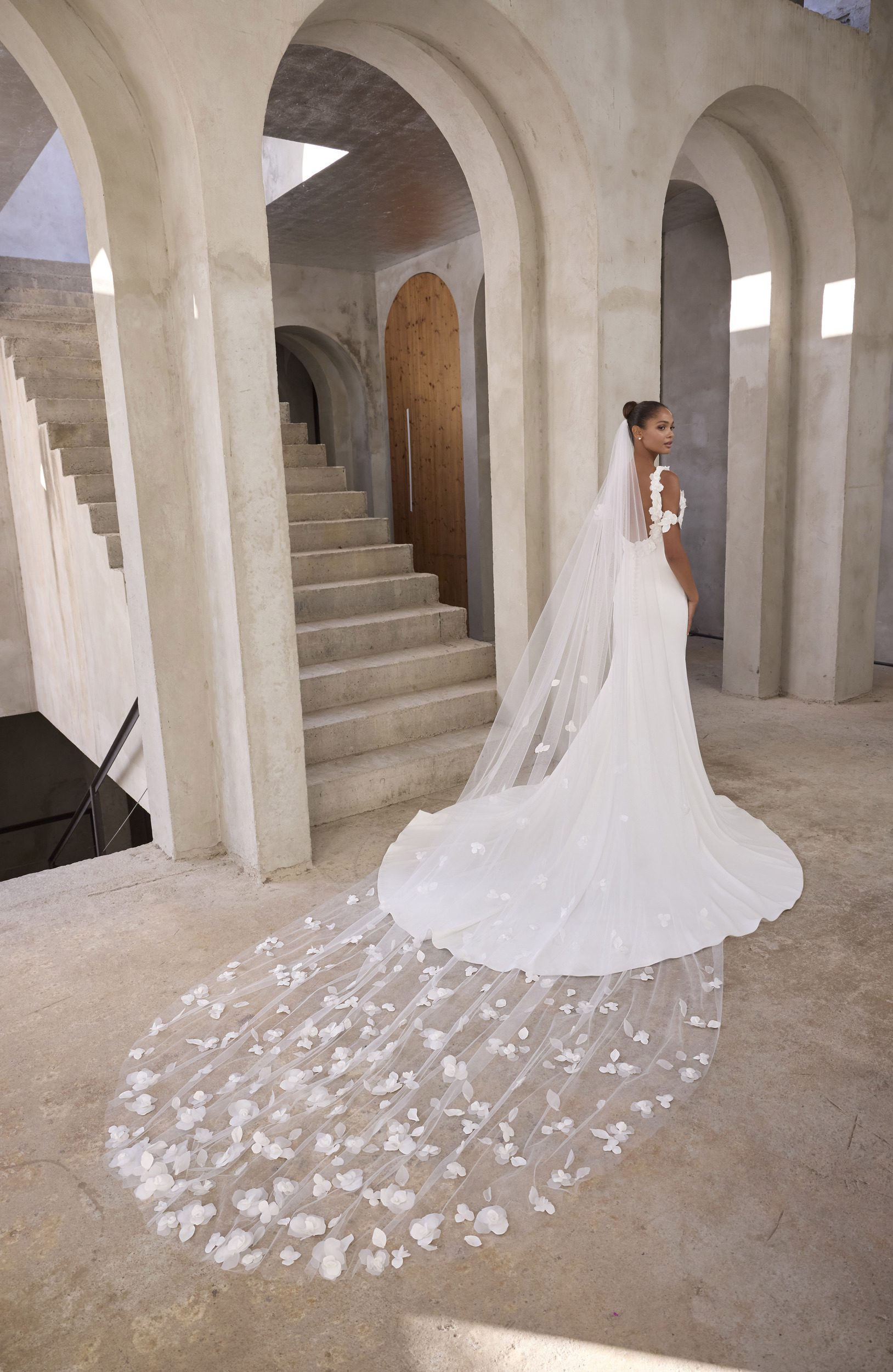 Xanthe 2908 i Fit & Flare snit fra Mori Lee - Billede 7