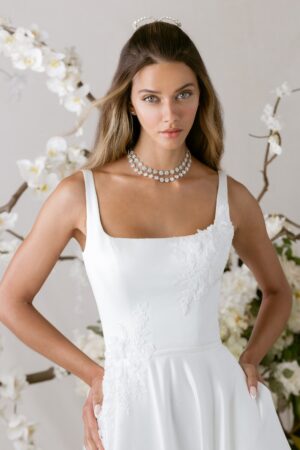 Esmarelda brudekjole fra Mori Lee med elegant A-Line silhuet