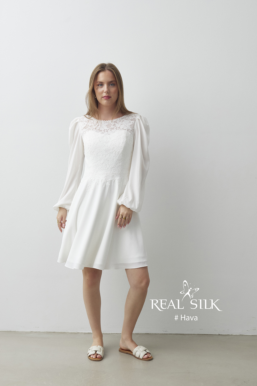 Hava konfirmationskjole fra Real Silk