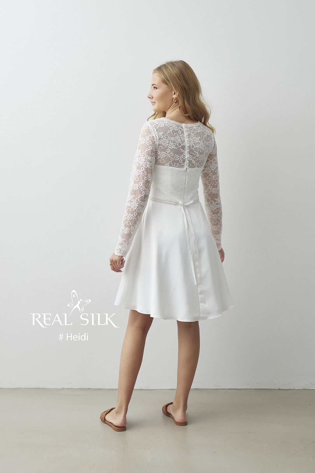 Konfirmationskjole Heidi fra Real Silk - Billede 2