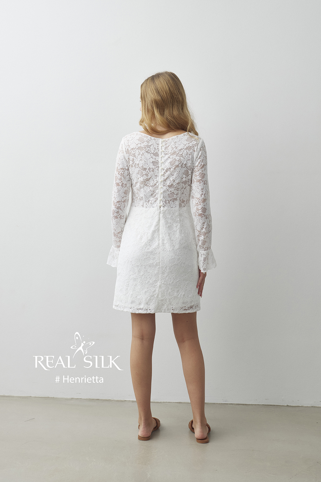 Henrietta – konfirmationskjole fra Real Silk - Billede 2