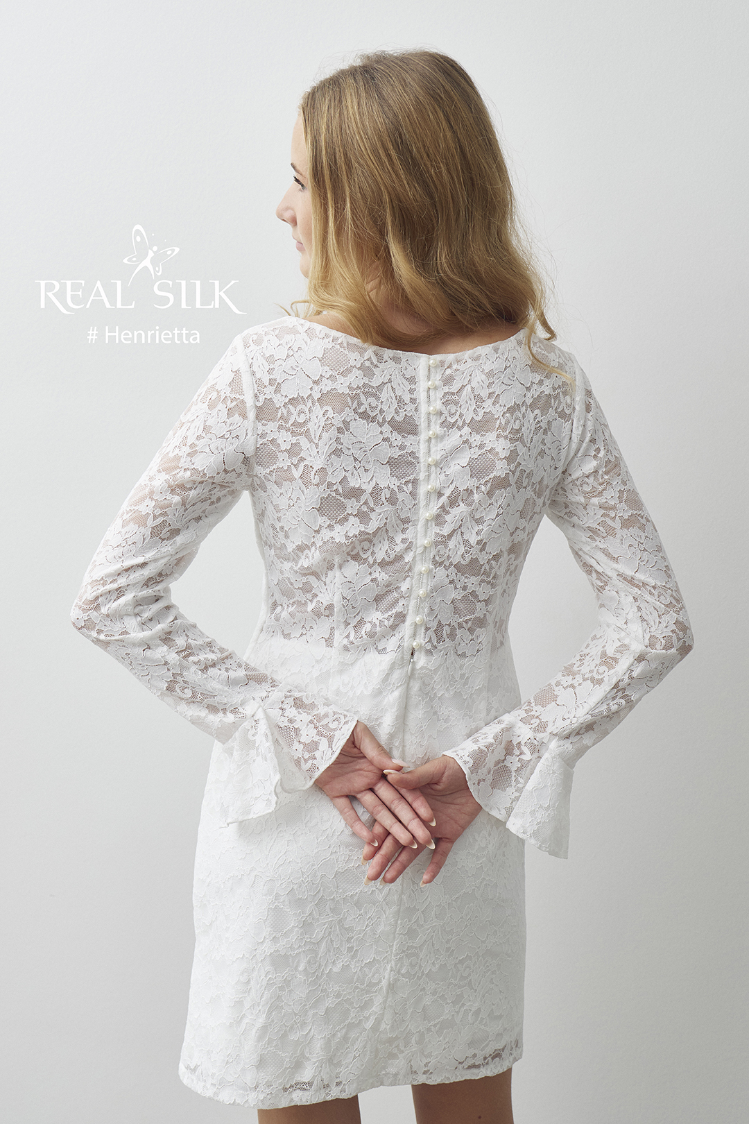 Henrietta – konfirmationskjole fra Real Silk - Billede 4