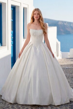1010062 Teyana Ball Gown brudekjole fra Mori Lee – forfra