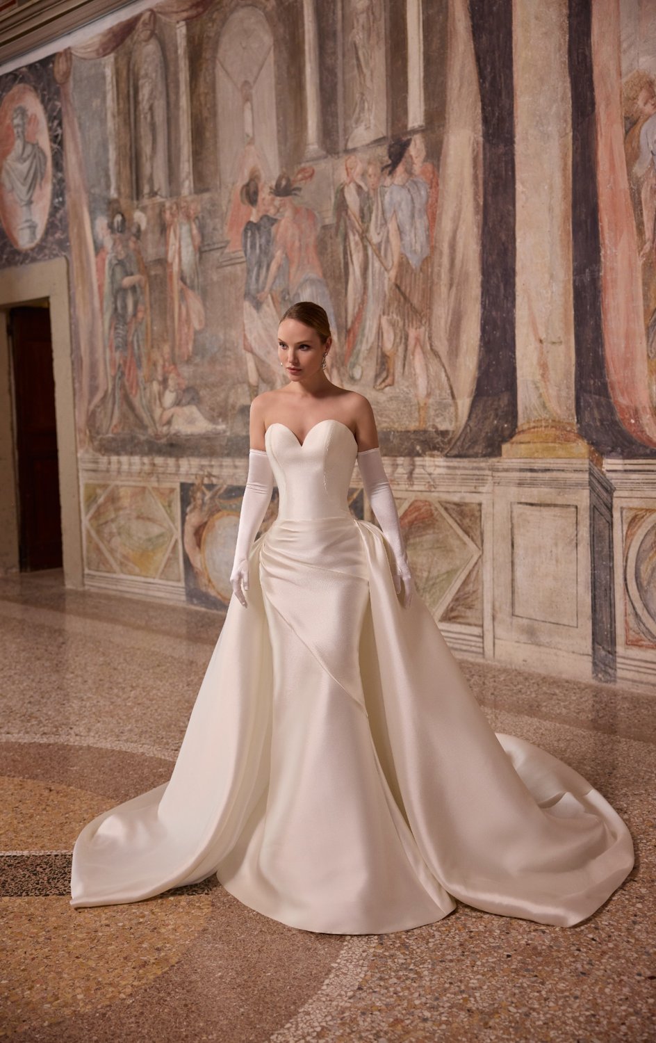 63317 Ball Gown brudekjole fra Mori Lee – helfigur forfra