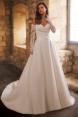 Gracelle Ball Gown brudekjole fra Etoile set forfra